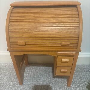 American Girl Roll Top Wooden Desk